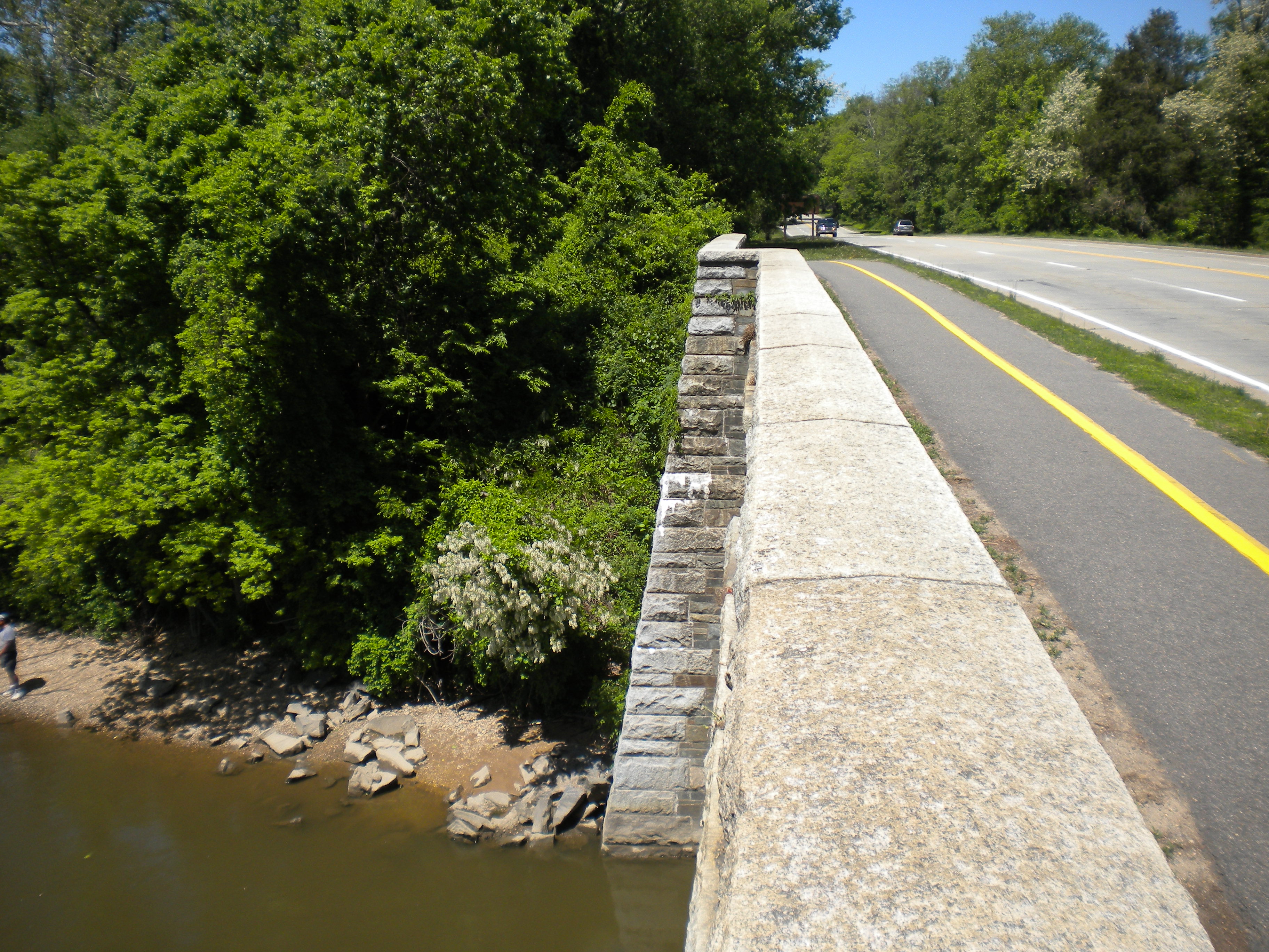Mount Vernon Trail crossing Little Hunting Creek